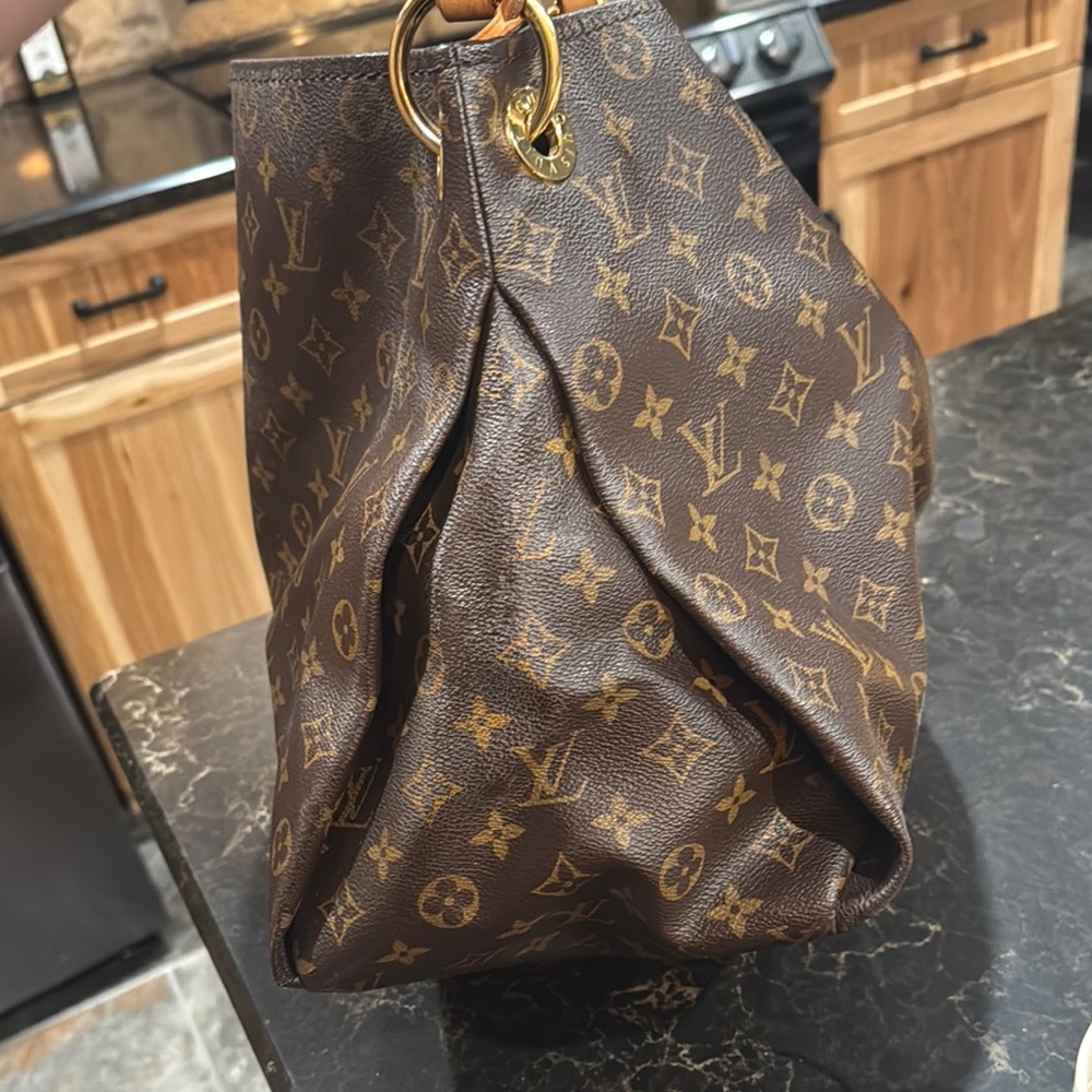 Louis Vuitton Brown Monogram Hobo Bag - Picture 5 of 16